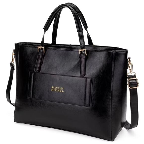 Badgley Mischka Julia Tote Weekender Bag - Vegan Leather - Picture 5 of 11